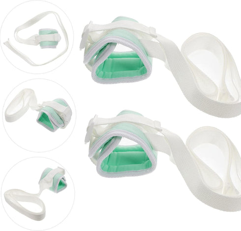 2Pcs Healifty Limb Restraint Restraint Strap Limb Holder Patient Ankle Straps Control Limb Holder Wrist Strap Limb