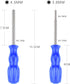 Gamebit Screwdriver Set, Security Bit Set 3.8mm and 4.5mm for Virtual Boy, Nintendo, Sega Consoles - Blue