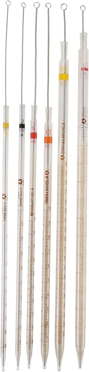 18 Inches Long Wool Tube Brush for Cleaning Glass Pipettes, Endoscope, Straw, Tea and Coffee Spouts, Vases, and Glasses
