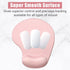 Hsurbtra Ergonomic Mouse Pad with Wrist Rest Support, Gel Mouse Pads with Non-Slip PU Base, Pain Relief Memory Foam