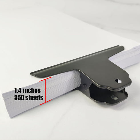 Large Metal Bulldog Clips, 10 PCS Large Binder Clips for Food Bags, Work, Art, Office