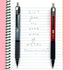 Zebra Pen M-350 Mechanical Pencil, 0.7mm Point Size, Crimson Red Barrel, 2 Pack