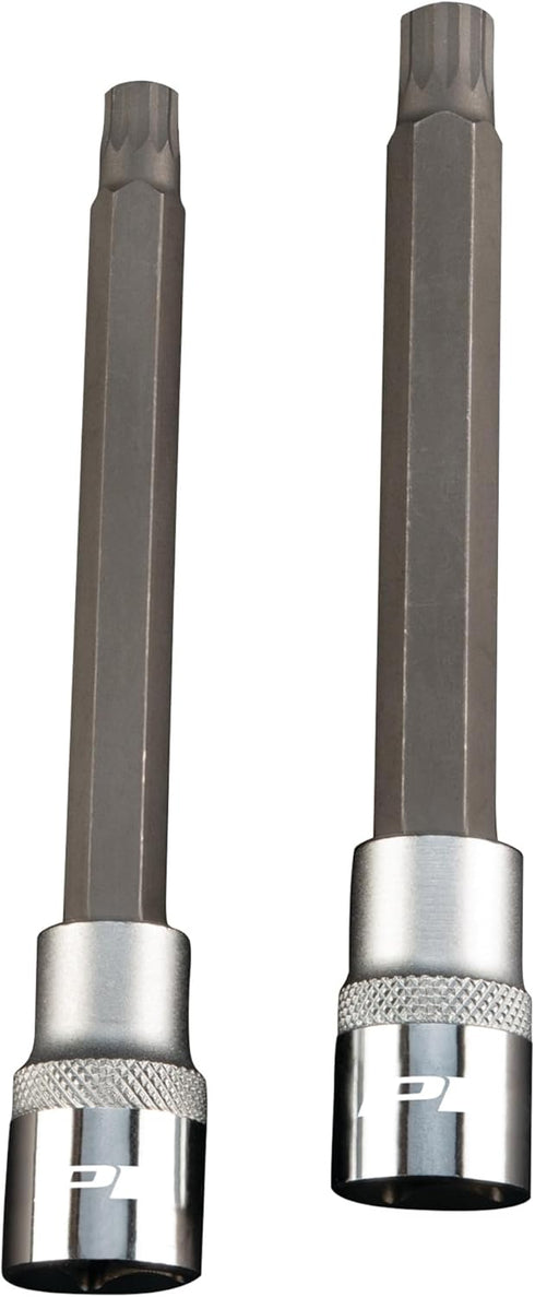 Performance Tool W83184 Extra-Long Triple Square Bit Set for Toyota Engines, 2 Piece Set with 8mm and 10mm Sizes
