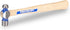 VAUGHAN Ball Pein Hammer, 4 oz, Hickory handle, American high carbon steel,