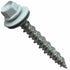 Metal Roofing Screws - #10 x 1.5” Self Tapping Hex Head with EPDM Rubber Washer for Metal to Wood, White