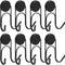 Magnetic Hooks 304 Stainless Steel Heavy Duty, 8 Pack Hanging Hooks for Refrigerator, Grill, Outdoor