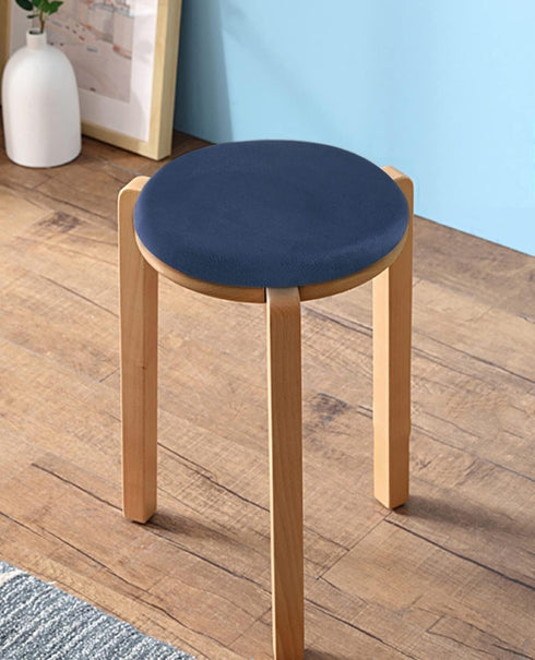 JIQHOHX 1/4 Packs 28 28cm(1 Pack)) Round Chair Cushion Soft Thicken Seat Cushion/Memory Foam Chair Pads Pillow
