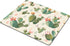 Smooffly Cactus Gaming Mousepad, Prickly Pattern Cactus Flowers Mouse Pad 9.5 X 7.9 Inch (240mmX200mmX3mm)