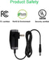 MyVolts 9V Power Supply Adaptor Compatible with Ameda Purely Yours Breast Pump - US Plug - with Extension and Inline