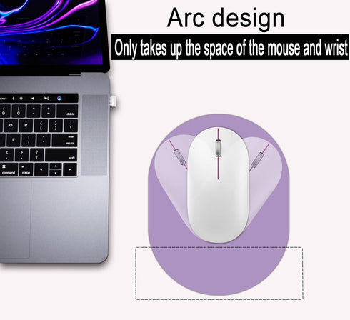 GZXHS 5.5x7.5in Small Mouse pad, Portable, Waterproof Non-Slip Rubber Bottom, Suitable for Wireless Mouse, Laptop