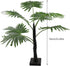 Setups Artificial Palms Tree with LED Light Decorative Table Lamp Decoration for Outdoor Indoor Party Backyard Deck