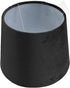 Buachois 10.6 Fabric Lampshade, Handcrafted Conical Lamp Shade (Black)