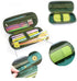 Pencil Case Large Capacity with Compartments, Waterproof EVA Organizer Stationery Box, Camouflage Yellow