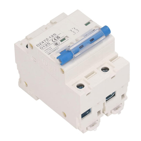 DC Miniature Circuit Breaker, 2 Pole 1000V 125Amp Isolator for Solar PV System, 35mm DIN Rail