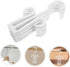 12pcs Closet MAGICLULU Plastic Shoe Drying Hangers Slipper Display Rack Shoes Hanging Rack Extended Hooks for Home