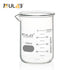 ULAB Heavy Duty Glass Beakers, 12pcs, 150ml (5.07oz), Borosilicate 3.3 Glass, Thick Wall, Double Scale, UBG1054