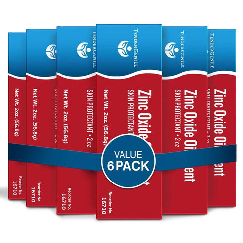 Zinc Oxide Ointment for Adults and Babies - Pack of 6, 2