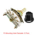 uxcell 1P4T 1 Pole 4 Position 1 Deck Band Channel Rotary Switch Selector with Knob