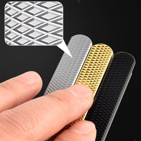 VENEST 2 Pack 416mm) Embossed Furniture Handles Gray Cupboard Handles Solid Bedside Table Handles Aluminum Alloy Drawer