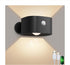 Deyagoo Rechargeable Motion Sensor Wall Light, Wireless Wall Sconce - Magnetic Base, Dimmable
