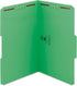 Fastener File Folder, 2 Fasteners, Reinforced 1/3-Cut Tab, Legal Size, Green by Smead, 50 per Box (17140)