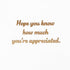 American Greetings Thank You Card - You're Appreciated