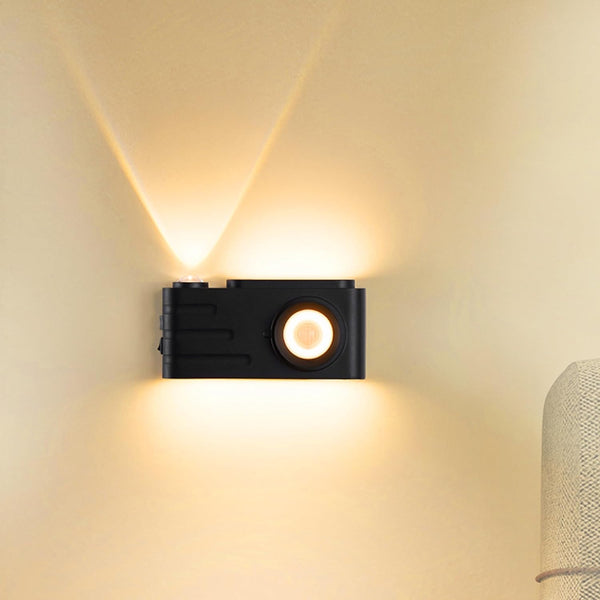 Cameras Human Sensor Wall Light - Magnetic Stair Lights, Rechargeable Wall Sconces