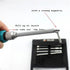 9pcs/set Precision Multi-Bit Screwdriver Set - Strong Magnetic 1/4" Hex Shank Slotted Phillips Head Kit with Rubber