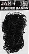 JAM PAPER Durable Rubber Bands - Size 117B - Black Multi-Purpose Rubberbands, 100/Pack