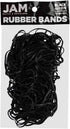 JAM PAPER Durable Rubber Bands - Size 117B - Black Multi-Purpose Rubberbands, 100/Pack