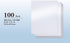 White Shimmer Paper, 100-Pack Metallic Paper, 120 GSM, Perfect for Flower Making, 8.5 x 11 Inches, Printer Friendly