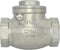VARMHUS SS316 Stainless Steel Swing Check Valve, NPT Female x Female Thread, WOG 200 PSI PN16 CF8M (1-1/4")