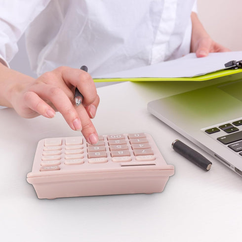 Calculators Desktop, Desk Calculator, Battery and Solar Calculator, Big Buttons Easy to Press Used for Office, Desk Calculator Large Display, Calculator