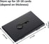 Tatuo 2 Pack Thumb Drive Business Card Holder, Stainless Steel Portable Slide Out Name Holder Wallet for Men and Women