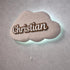 UkrWood Accessories Personalized Cloud Wall Lamp for Baby Nursery, Battery-Operated Hanging Night Lights for Bedroom