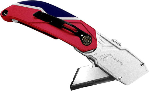 Norske Tools NMCP076 Auto Loading Folding Utility Knife