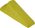 MASTER MANUFACTURING Big Foot ColorStop Heavy Duty Non-Slip Rubber Doorstop Wedge, Yellow, Made in the USA