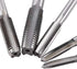 Metric Tap Set, HSS Hand Screw Thread Tapping Tool 7PCS M3-M12 Drill Bits Set