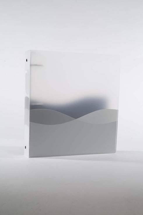 Filexec Products 1-Inch Wave Ring Binder, Pack of 4 (50387-6447)