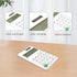 Small Desk Calculator for Kids, Pocket Solar Calculator, Home Office Supplies, Cute Standard Calculator (White)