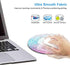 IMAYONDIA 7.9 7.9 Kids Girls Mouse Pad for Laptop, Small Pink Blue Gradient Sparkle Mouse Pads Cute, Round Glitter