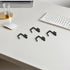 20pcs Black Pegboard Hooks for Garage and Kitchen Storage Heavy-Duty Steel Pegboard Tool Holders for Bedroom