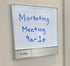 Framed Whiteboard Slider Sign, 6" x 6"