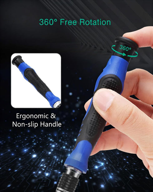 Set, 61 1 Set 57 ORIA Precision Screwdriver in Small Screwdriver with Precision Bits, Portable Repair Tool Kit
