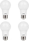 LUNO A19 Dimmable LED Bulb, 9.5W (60W Equivalent), 800 Lumens, 5000K Daylight, E26 Medium Base, 4-Pack