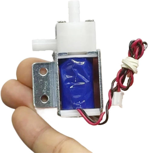 XPIOTMOZK 12V-24V Mini Electric Solenoid Water Valve DC Normally Open Water Air Flow Control Valve Breast Pump