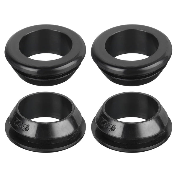 uxcell 20Pcs Rubber Grommets, 22mm Mount Dia for 18mm ID Rubber Hole Plugs, Wiring Grommets for Firewall Protection