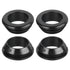 uxcell 10Pcs Rubber Grommets, 22mm Mount Dia for 18mm ID Rubber Hole Plugs, Black Wiring Grommets