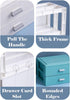 Desktop Drawers Organizer, Desk Storage Box with 3 Drawers for Small Items, Office and Home Cosmetic Organization