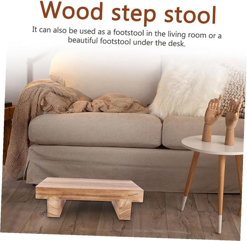 Jojofuny Step Stool for Adults - Versatile Footrest for Home Use